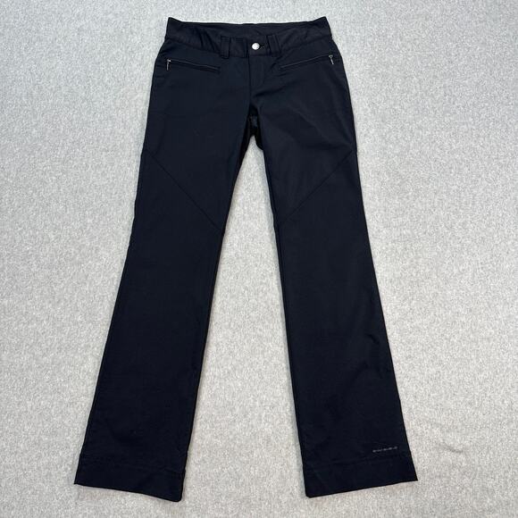 Columbia Bootcut Pants WMNS 6 Black Mumbai Mover Trail Hiking Outdoor Omnishield - Picture 1 of 12